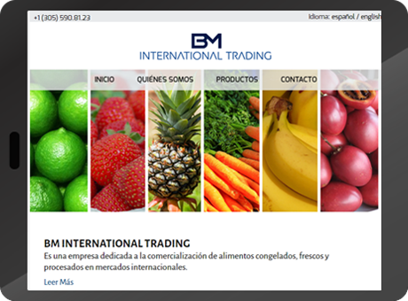 slider imagen pagina BM Trading Corp